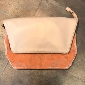 Crushed velvet purse *accepting offers*